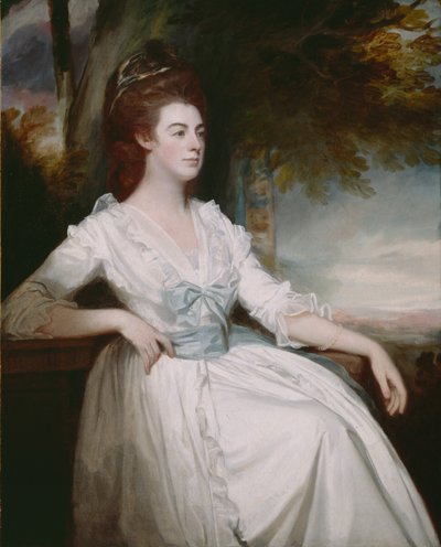 Miss Clavering, 178082 av George Romney