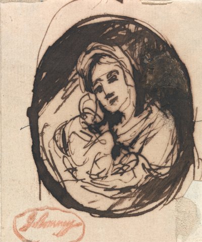 Mor och barn av George Romney