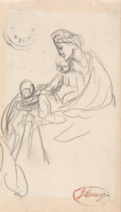 Mor och barn av George Romney