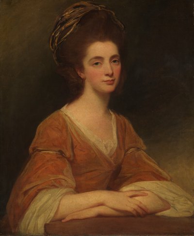 Mrs Charles Frederick Martha Rigden, död 1794. av George Romney