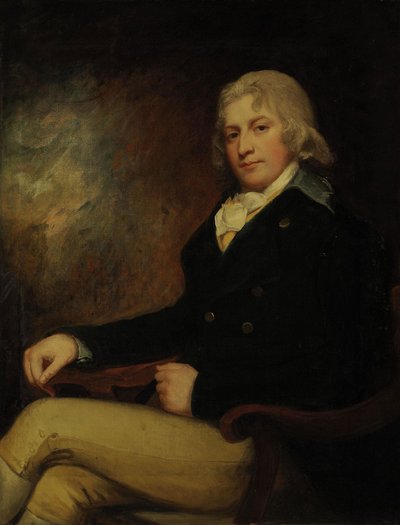 Porträtt av Colin Dunlop från Garmyle av George Romney