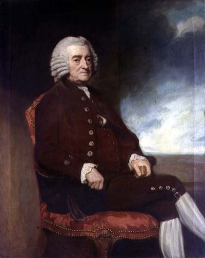 Porträtt av John Smith (1703-87) en köpman i London av George Romney