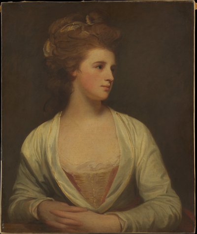 Porträtt av en kvinna, som sägs föreställa Emily Bertie Pott (död 1782) av George Romney