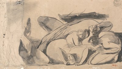 Fängelsescen av George Romney