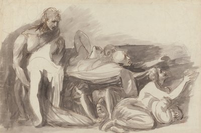 Fängelsescen av George Romney
