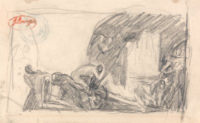 Fängelsescen av George Romney