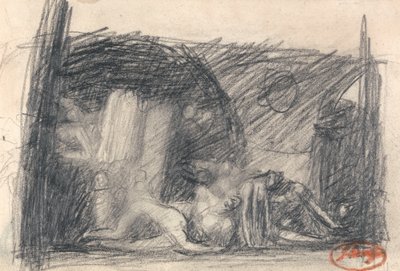 Fängelsescen av George Romney