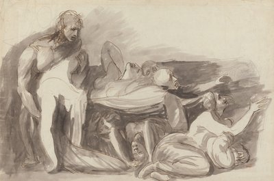 Fängelsescen av George Romney