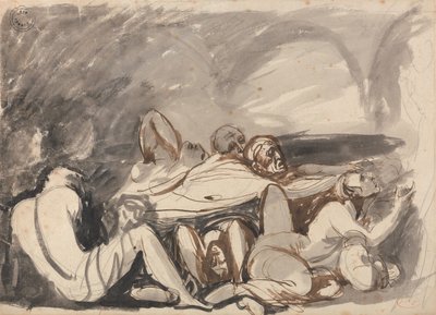 Fängelsescen av George Romney