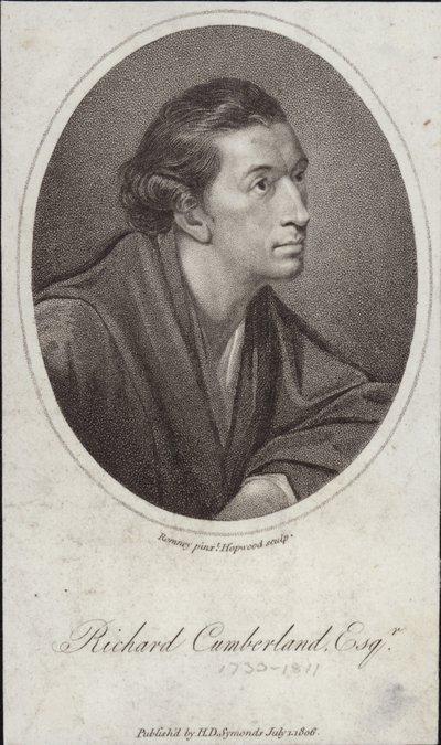 Richard Cumberland av George Romney