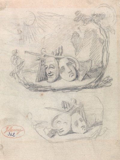 Richard Cumberland – Frontispice av George Romney