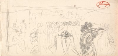 Satan leder helvetet av George Romney