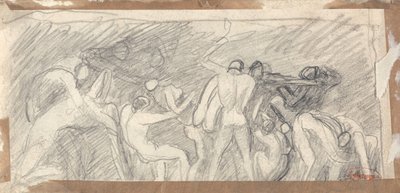 Satan som härskare över helvetet av George Romney