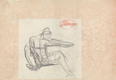 Sittande figur av George Romney