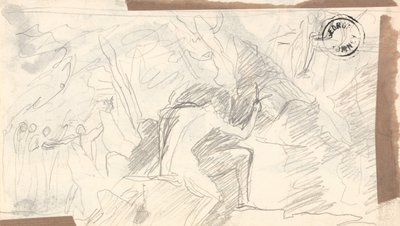 Liten skiss av figurerna av George Romney