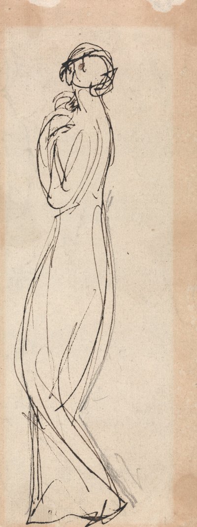 Stående kvinnlig figur av George Romney
