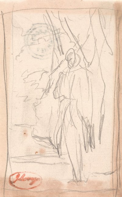 Stående figur av George Romney