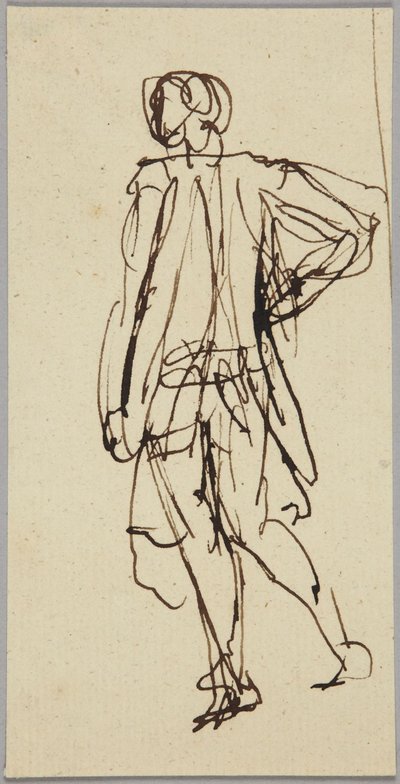 Stående manlig figur av George Romney