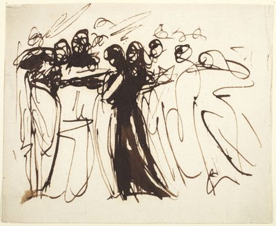 Stående figurer som samlats av George Romney