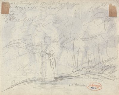 Tempest, version A av George Romney