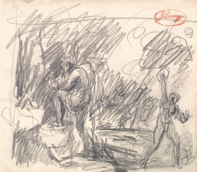 The Abandonment and Rescue of Perdita från "Vintersagan" av George Romney