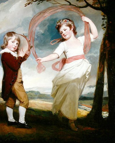 Cornewall-barnen av George Romney