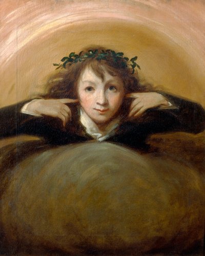 Thomas Alphonso Hayley som "Puck av George Romney