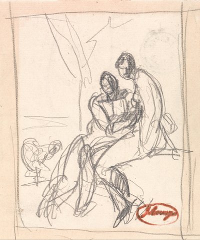 Två älskande av George Romney