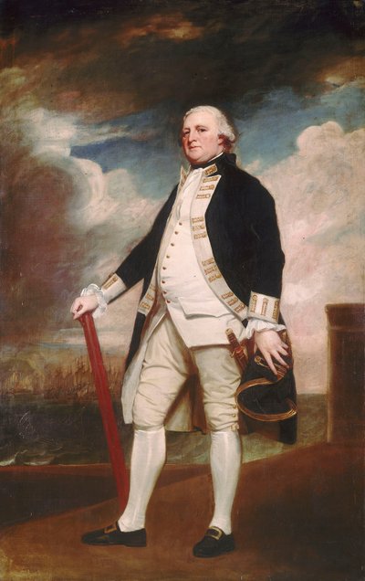 Viceamiral George Darby (cirka 1720-1790) av George Romney