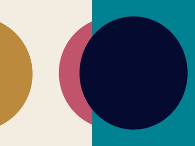 Bohemisk neon-solnedgång, 21:a århundradet (illustration) av George Rosaly