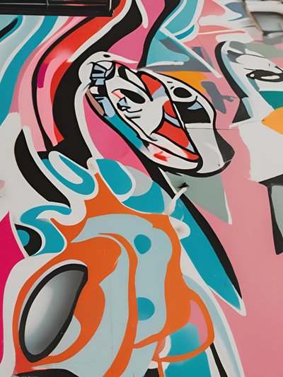 Metropolitan Dreams (1), 21:a århundradet (målning) av George Rosaly