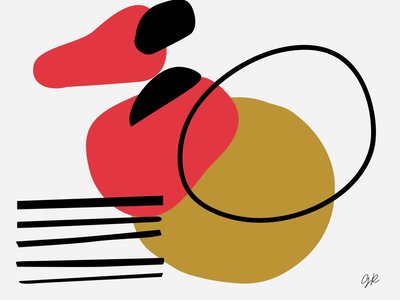 Wilshire Boho, 21:a århundradet (illustration) av George Rosaly