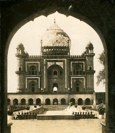 Safdarjungs grav, Delhi, Indien, c1909. av George Rose
