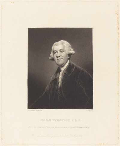 Josiah Wedgwood av George Salisbury Shury after Sir Joshua Reynolds