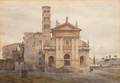 Basilikan St Francesca Romana, Rom av George Samuel Elgood