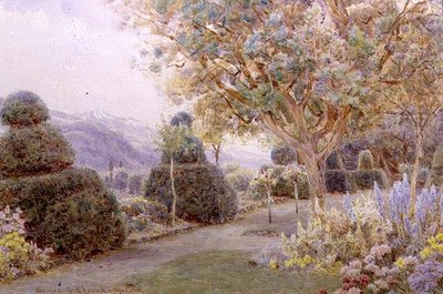 Chateau de la Cour, Rhônedalen av George Samuel Elgood