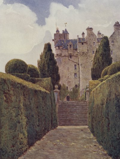 Idegransvandringen, Crathes av George Samuel Elgood