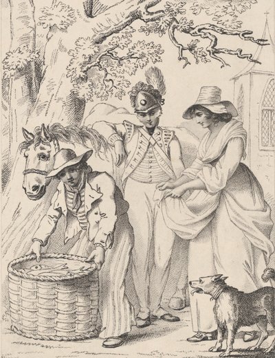 Kärlek vid första ögonkastet, 10 januari 1796. av George Shepheard