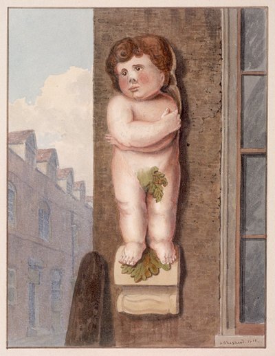 Pye Corner, London, 1812 av George Shepheard