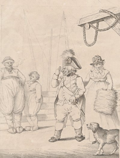 Real Inhabitants of This Earth, 10 januari 1796. av George Shepheard
