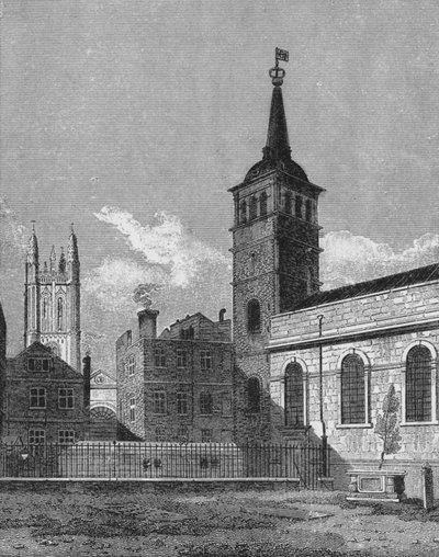 St Peters Church, Cornhill, London, 1811 1911 av George Sidney Shepherd