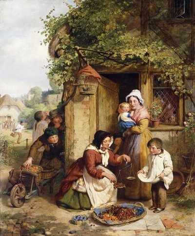Körsbärssäljaren, 1856 av George Smith