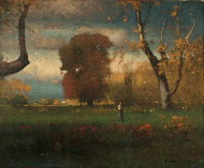 Landskap av George Snr. Inness