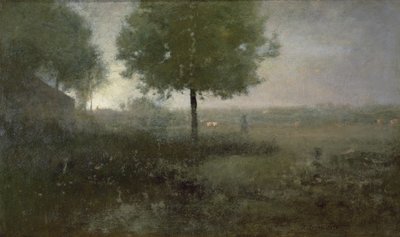 Dimmig morgon, Montclair av George Snr. Inness