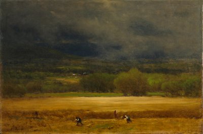 Vetefältet, ca 1875-77 (olja på duk) av George Snr. Inness