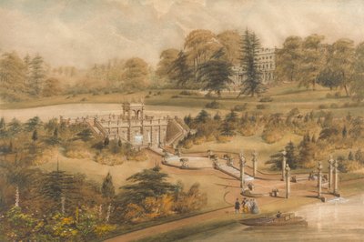 Design för Cowley Manor, Gloucestershire av George Somers Clarke