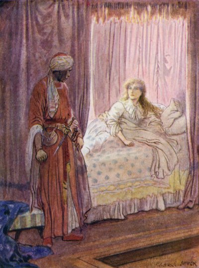 Desdemona väcktes och såg på Othello av George Soper