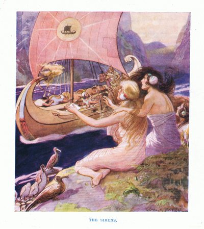 The Sirens, från The Heroes publicerad av George Allen och Unwin 1929 av George Soper