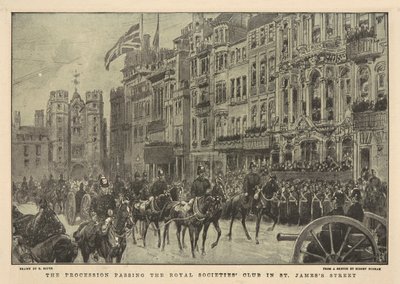 Drottning Victorias begravning av George Soper
