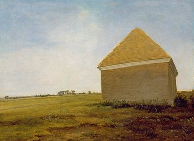 Newmarket Heath, with a Rubbing-Down House, c.1765 (efter restaurering) (se 111978) av George Stubbs